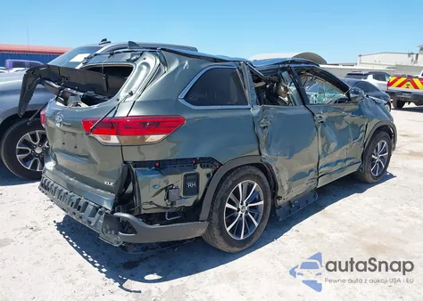 2017 Toyota Highlander Xle from USA, damaged, VIN 5TDKZRFHXHS190012
